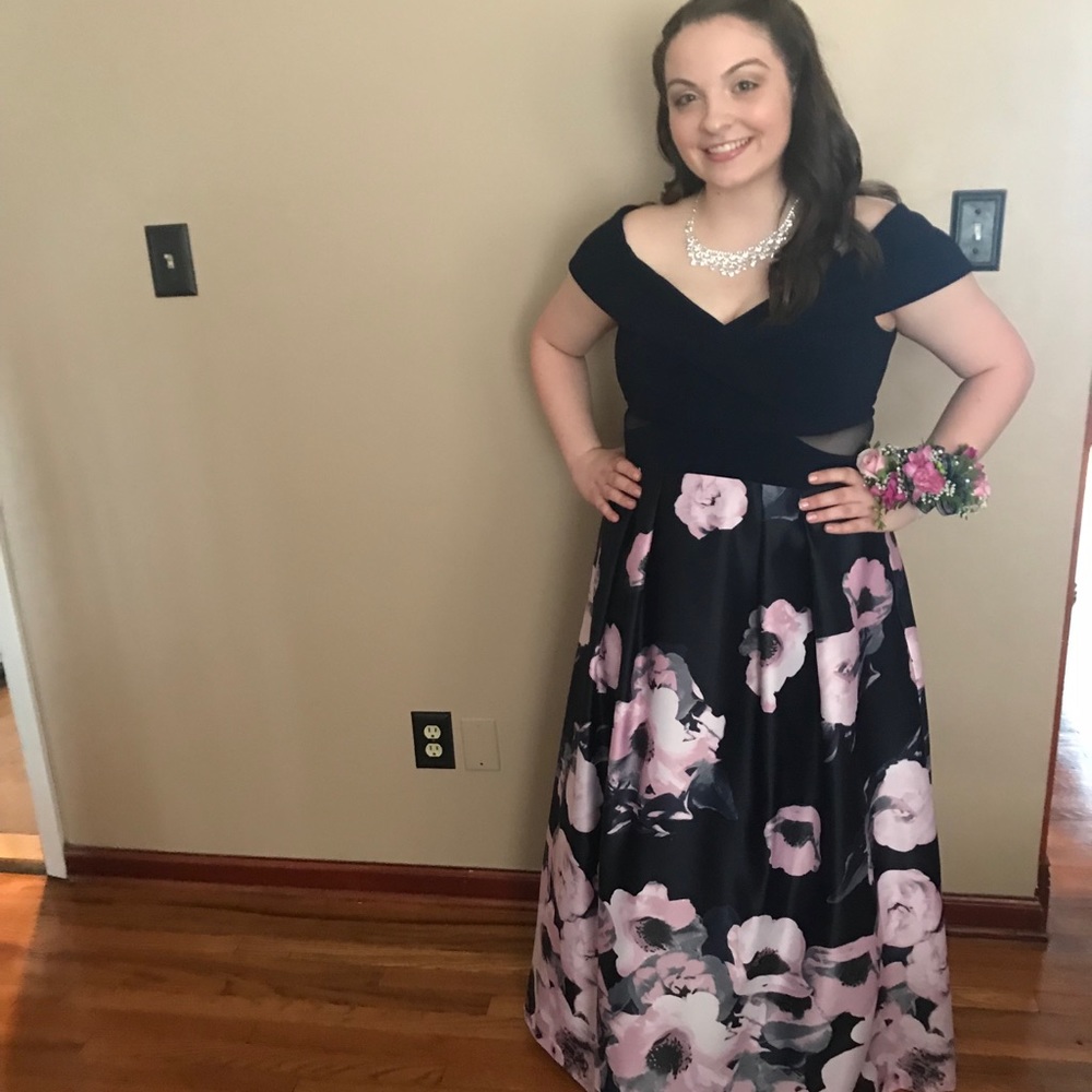 Floral Prom Dress
